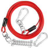 Cable Jenico para perros con cierre de seguridad y gancho, ideal para paseos seguros.