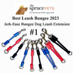 JERK-EASE compatibilidad con cualquier correa, funciona con arnés o collar.