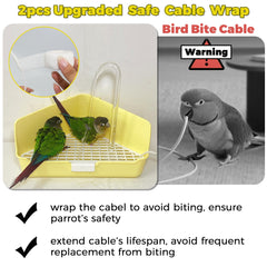 Forro impermeable Jevnd para baño de aves reduce salpicaduras.