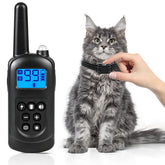 Jeyihka collar eléctrico para gatos con mando a distancia de 2000 ft para entrenamiento