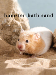 JFWOD arena del desierto natural para hamster, baño suave.
