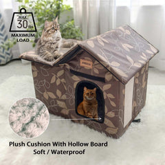Refugio JINGSIJI disponible en varias tallas para diferentes gatos.