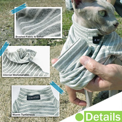 JL WarmPaws Sphynx Sweater uso diario, versátil para fotos y paseos