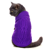 Jnancun suéter-gato frente: ideal para paseos invernales