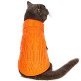 Jnancun suéter elástico para gato, ajuste cómodo y calor reconfortante.