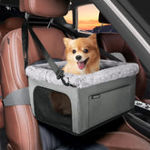 JOEJOY asiento elevador para perro con vista al exterior, para viajes más agradables