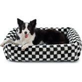 Cama para perro JOEJOY mediana con funda desmontable, fácil de limpiar.