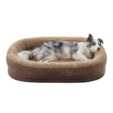 JOEJOY cama ortopédica grande con espuma memoria tipo panal para articulaciones.