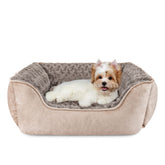 Cama JOEJOY con bordes elevados ofrece soporte cómodo para la cabeza de tu mascota