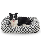 JOEJOY cama para perros rectangular, cómodo descanso nocturno.