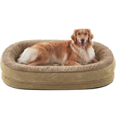 joejoy cama ortopedica para perro con espuma de panales ofrece soporte cómodo y estable.