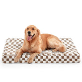 JOEJOY somier ortopédico grande con sherpa para comodidad superior