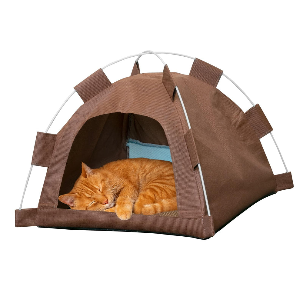 JOH Cat Tent House, diseño resistente para gatos pequeños.
