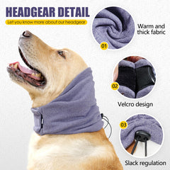 Capa calmante JOHNBOLIN para perro en color lavanda durante grooming