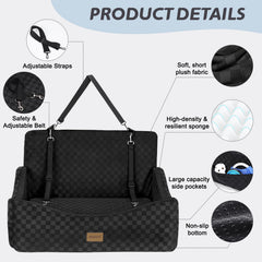 JOEJOY asiento amplio apto para dos perros pequeños o uno grande