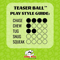 Jolly Pets Teaser Ball flota en agua para juegos de recuperación