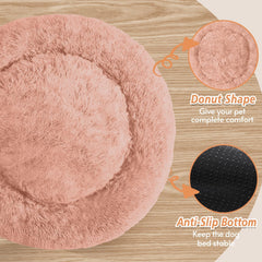 Borde alto de la cama donut JOLLYVOGUE brinda soporte para cabeza y cuello.