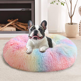 JOLLYVOGUE Cama donut suave para perros pequeños, comodidad reconfortante para dormir