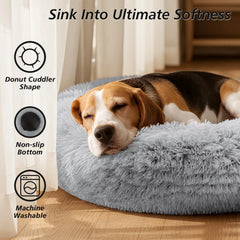 Cama para perros con borde alzado de JOLLYVOGUE para mayor apoyo