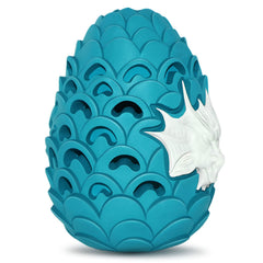Jomilly Dragon Egg, mordedor indestructible para perros agresivos, ideal para mordisqueo intenso