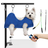 Josmimic brazo grooming plegable con abrazadera para perros, ajuste seguro