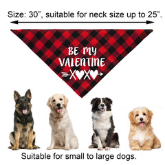 Bandana JOTFA de cuadros clásicos, para San Valentín con estilo.