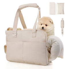JourCraf bolso portador de perro pequeño con malla ventilada para viaje cómodo