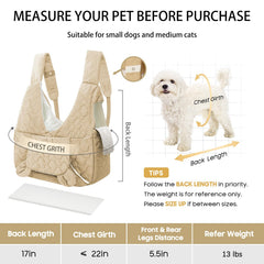 JourCraf Mochila Portamascotas Lateral: acceso rápido y cómodo para mascotas pequeñas.