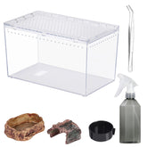 JoviQ Terrario PC Reptil Frontal: vista clara para observar al reptil
