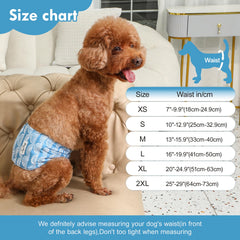 JoyDaog banda absorbente para perro macho, mantiene el piso seco.