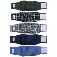 JoyDaog bandas reutilizables para perro macho XS, ajuste cómodo y seguro.
