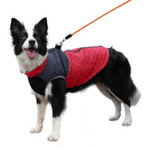 JoyDaog capa para perro grande con forro polar, calor suave en días fríos.