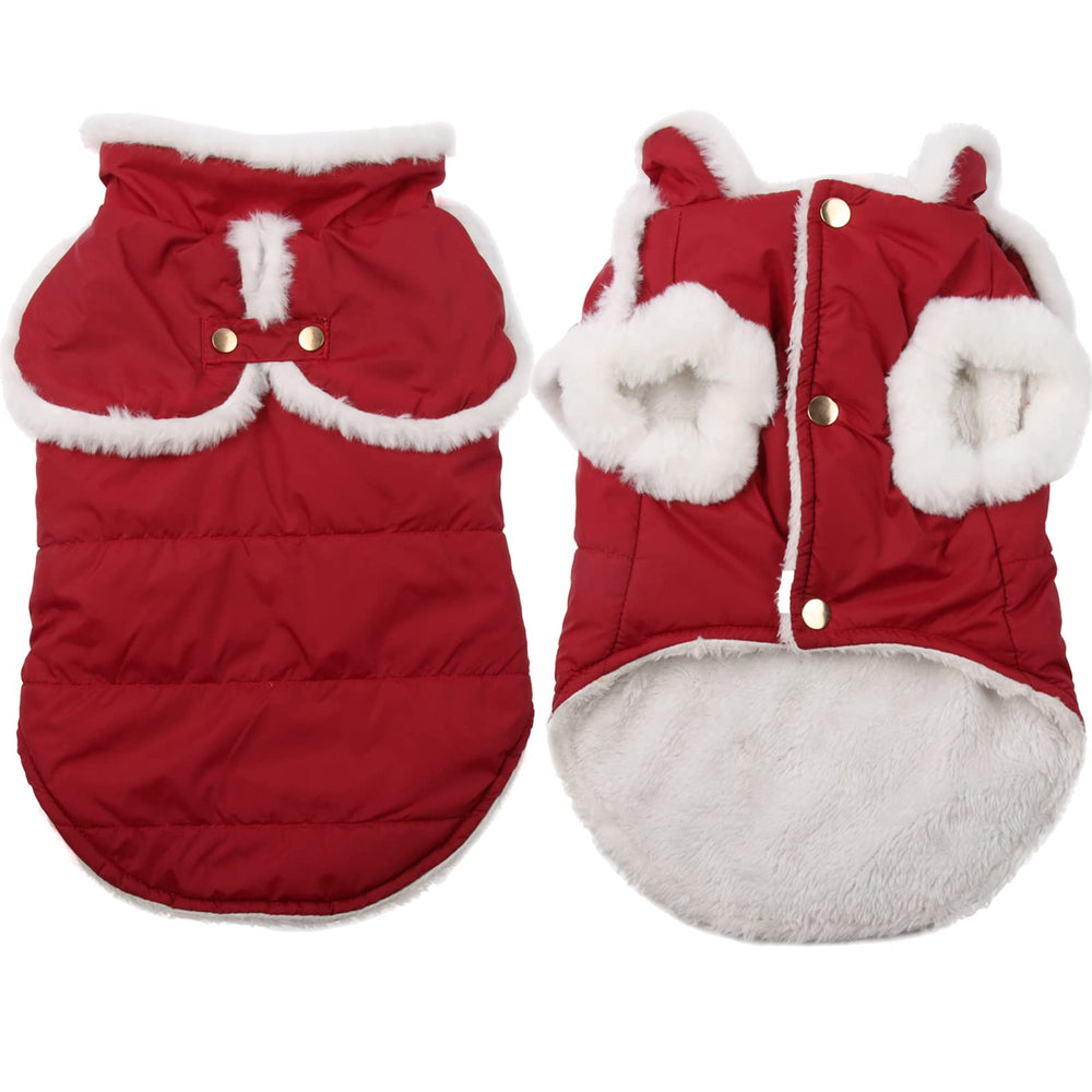 Chaqueta JoyDaog para perro con diseño chal, ideal para paseos en frío
