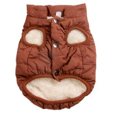 JoyDaog chaqueta para perro, vista frontal, abrigo cálido para paseos invernales