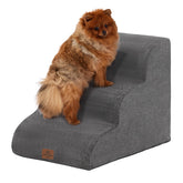 Joydeco escaleras para perros de cama: 3 pasos para subida suave y segura