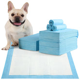 JoyFurEver almohadillas para cachorros en empaque de 100 unidades, fácil de almacenar.