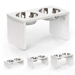JOYOPAW comedero alzado con base HIPS para perros medianos y grandes