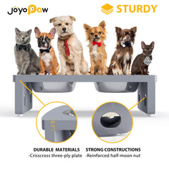 JOYOPAW tazones de acero inoxidable de 20 onzas, fáciles de limpiar.
