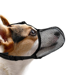Mordaza JOYPAWS para perro pequeño con malla de aire, mayor respiración y comodidad.
