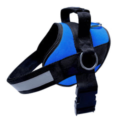 Joyride Basic Essential Dog Harness vista frontal para paseos controlados.