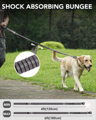 Joytale amortiguación Bungee absorbe tirones para paseos más cómodos.