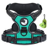 Arnés Joytale sin tirón para perros grandes, vista frontal, control mejorado.