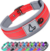 Joytale collar grande para perros con neopreno acolchado, comodidad durante paseos.