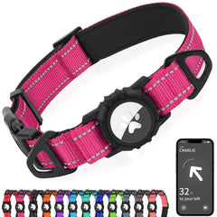 Collar Joytale AirTag impermeable para perros, ideal para paseos al aire libre