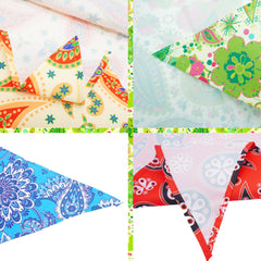 Detalle de costuras dobles JpGdn, bandana duradera para lavados.