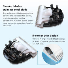 Diseño JRSHOME compatible con ONEISALL para bajo ruido y corte eficiente.