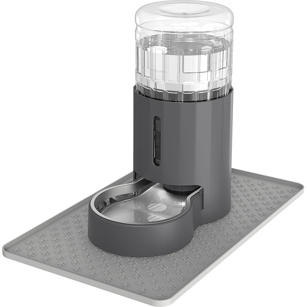 JUNSPOW dispensador de agua para gatos con sistema de gravedad y base estable