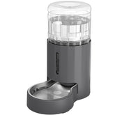 Dispensador JUNSPOW para gatos por gravedad con suministro constante de agua.