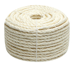 Juomid cuerda sisal 1/4 pulgada 32 pies para reparar rascadores de gato