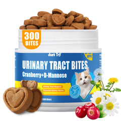 Just Try 300 Bites: empaque para gatos, apoyo diario al tracto urinario